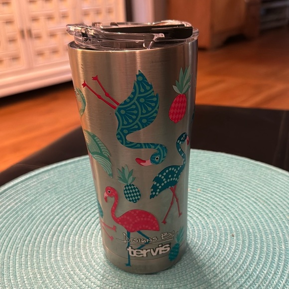Tervis 20oz Stainless Flamingo Tumbler - Picture 1 of 5